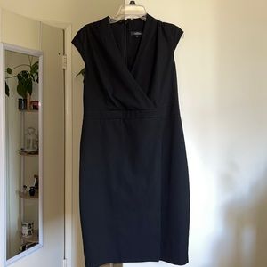 Tailored black dress